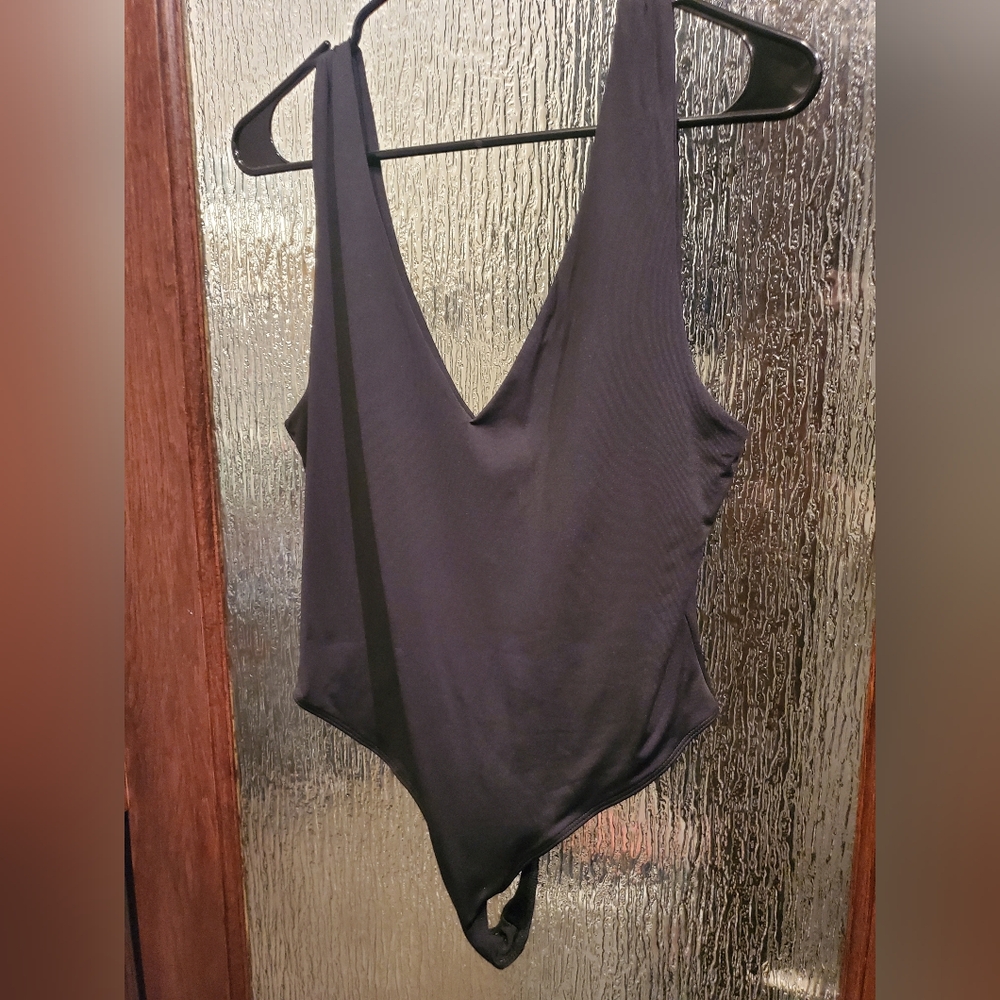 Low V Cut Bodysuit